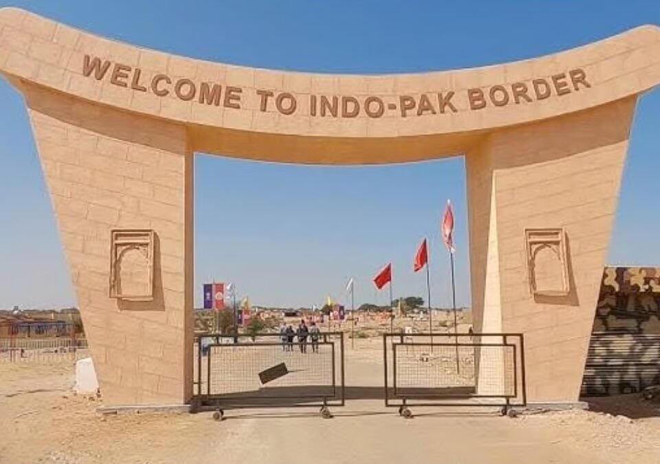 Indo-Pak border in Jaisalmer